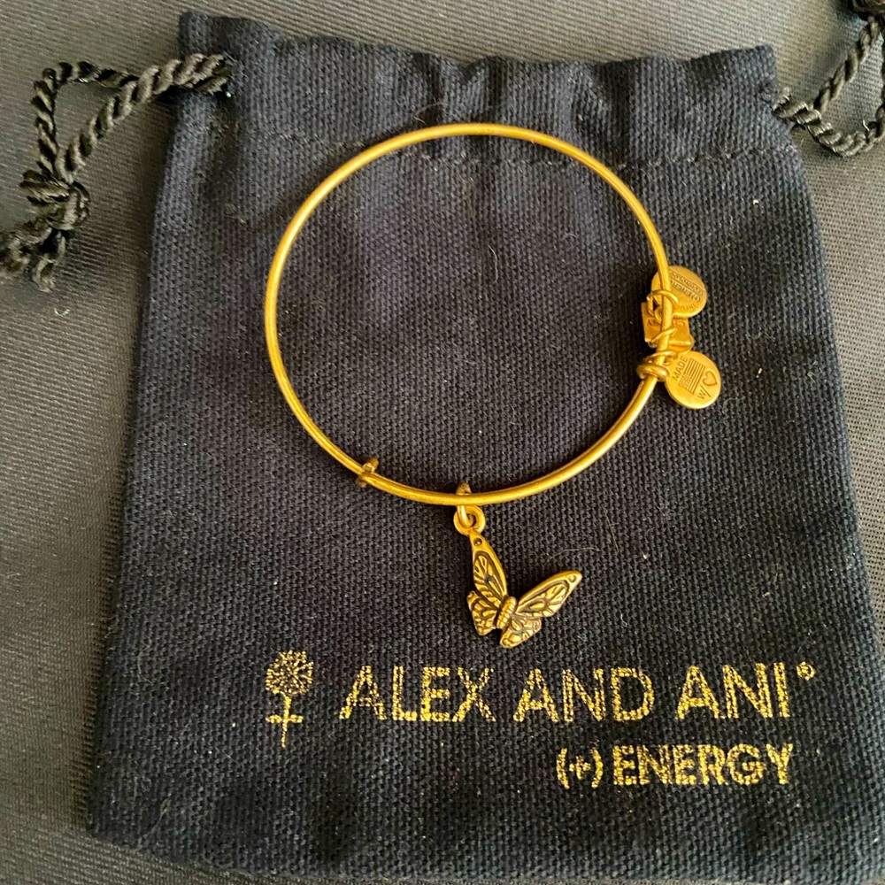 Alex And Ani Butterfly Bracelet